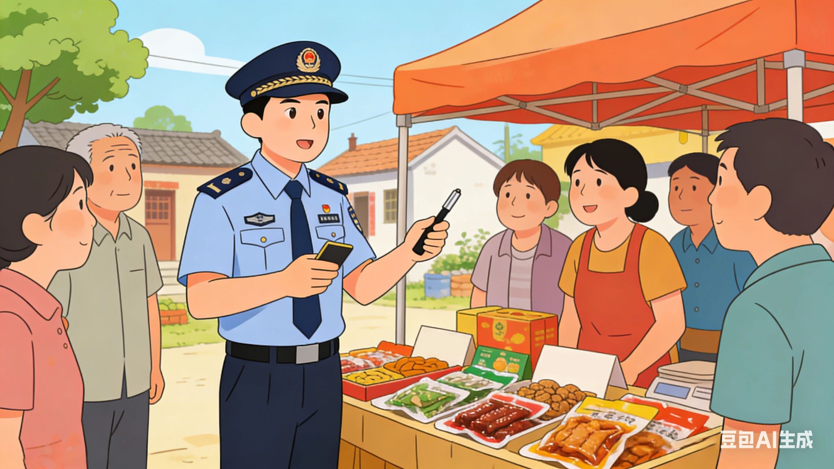 广西“三链同查”持续巩固农村假冒伪劣食品整治成效